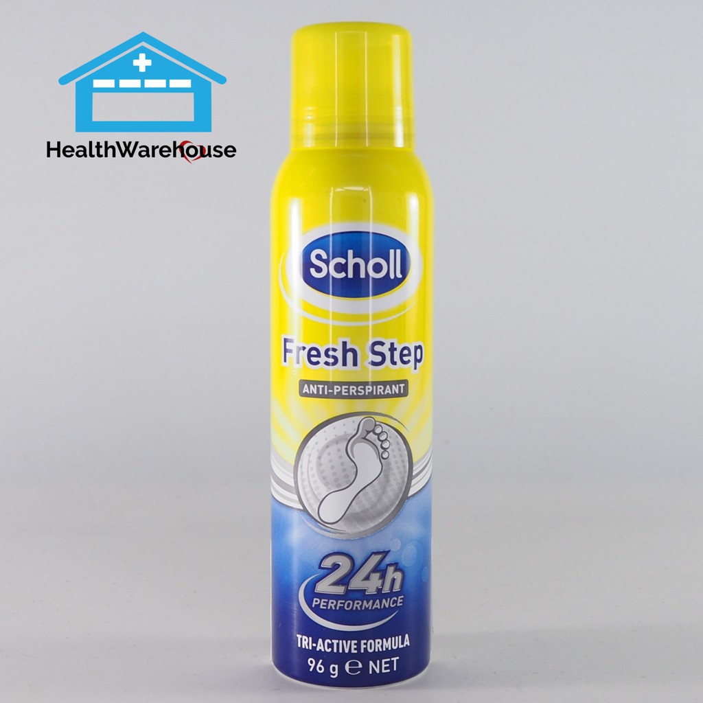 Scholl Fresh Step Anti-Perspirant Foot Spray 150 mL สเปรย์ระงับกลิ่นเท้า