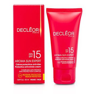 DECLEOR Aroma Sun Expert Protective Anti-Wrinkle Cream Medium Protection SPF 15 Size: 50ml/1.69oz