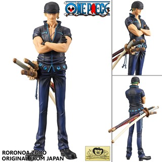 Model Figure งานแท้ Original แมวทอง Banpresto One Piece วันพีซ เต็มพิกัดสลัดจอมลุย Roronoa Zoro โรโรโนอา โซโร