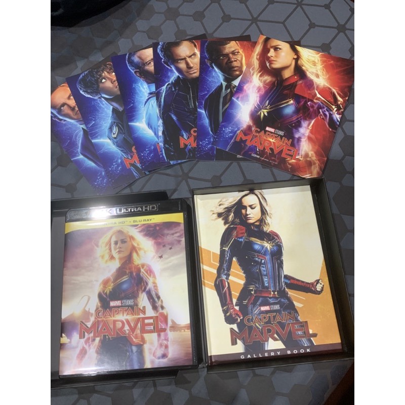 4K-Blu-ray แท้ เรื่อง Captain Marvel เซ็ทน่าสะสม #รับซื้อ Bluray แท้ มือสอง