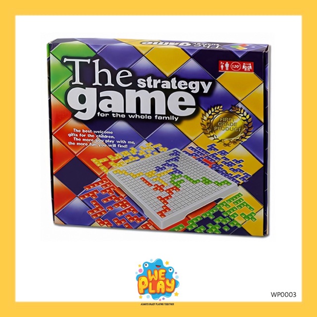 WE PLAY พร้อมส่ง The Strategy game เกมวางแผนกลยุทธ์ BlokUs เล่นได้ 4 คน