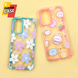 เคสซัมซุง/Samsung A12(5G) A13 A22(5G) A23(5G) A52(5G)เคสมือถือประกบ 2ชิ้น นิ่มใส TPU พิมพ์ลายการ์ตูนน่ารัก