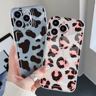 เคสโทรศัพท์มือถือ TPU ใส กันกระแทก ลายเสือดาว หรูหรา สําหรับ Infinix Note 12 G96 Hot 12i 10S 11 10 Play 11S 10i Smart 6 HD X6511 X657B X6512 X6823C