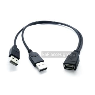 สายวาย Y USB 2.0 1F/2M, 1M/2F 1ออก2