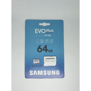 เมมโมรี่การ์ด SAMSUNG Micro SDXC card EVO Plus MB-MC64KA/APC