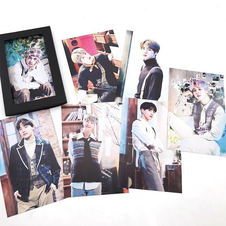 ชุดรูปภาพBTS มี2แบบให้สะสม น้องๆในBTSน่ารักทุกรูป ทุกคนเลย