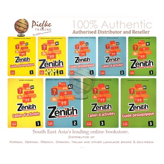 ZENITH 1, 2, 3: workbook, course book, Teachers Guide :9782090386325:9782090386097:9782090386103