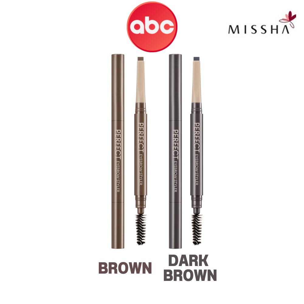 (ดินสอเขียนคิ้ว) Missha Perfect Eyebrow Styler