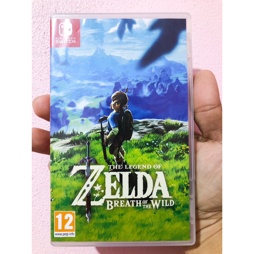 แผ่นเกมส์ Nintendo Switch : The Legend Of Zelda Breath Of The Wild (มือ2) (มือสอง)
