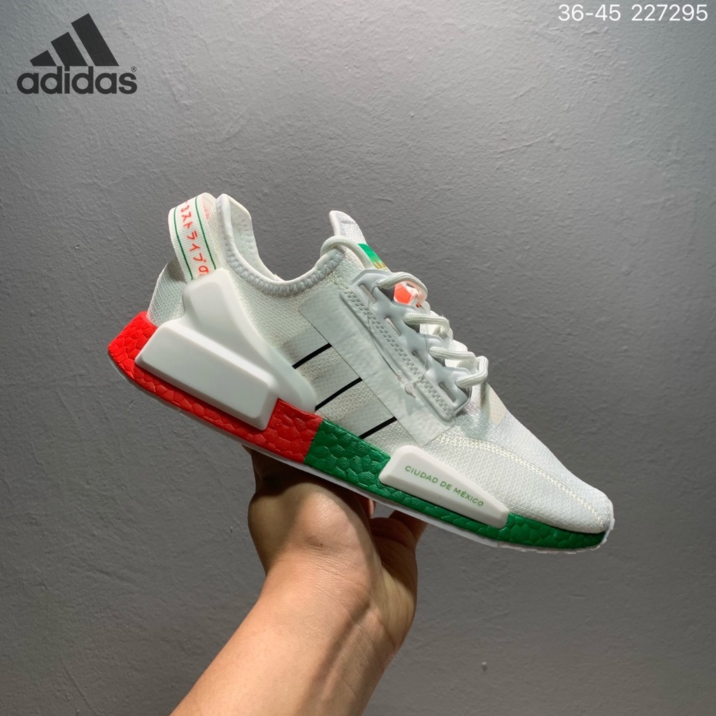 ADIDAS NMD R1 V2รองเท้าผ้าใบ NMD สำหรับผู้ชายและผู้หญิงรองเท้าวิ่ง