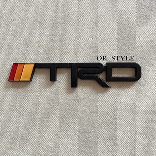 โลโก้ TRD ขนาด 16.5x2.5cm