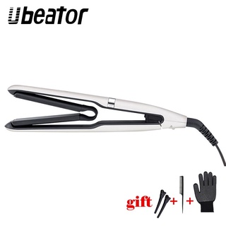 Ubeator เครื่องหนีบผมไฟฟ้า แบบเหล็กแบน