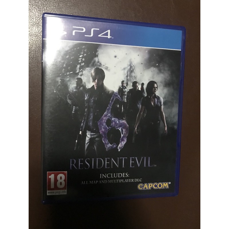 แผ่นเกมส์ Resident Evil 6 Ps4 มือสอง