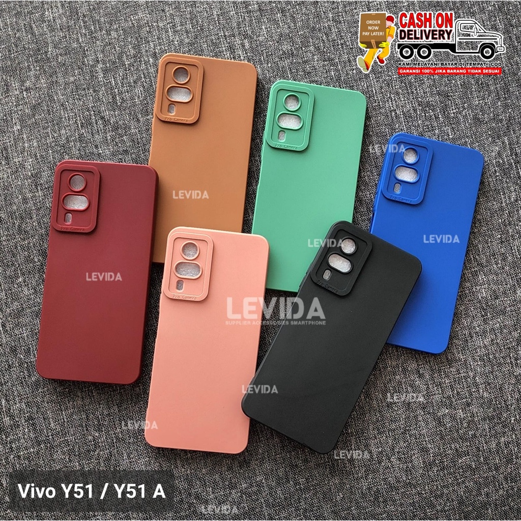 Vivo Y51 2020 Vivo Y51A 2021 Vivo Y53S Softcase procamera Silicon Matte case Vivo VivoY51 2020 Vivo 