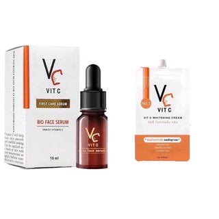 วิตซี น้องฉัตร ครีม/เซรั่ม RATCHA VC Vit C Bio Face Serumของแท้ 100%