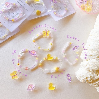 (พร้อมส่งทันที) Bijou baby boo collection กำไลไหมยืด