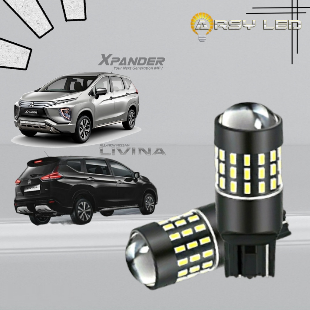 MERAH BRV NEW BRIO XPANDER LIVANDER T20 LED RED LED ไฟเบรค