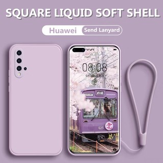 เคสโทรศัพท์ซิลิโคนกันกระแทกสําหรับ Huawei Nova 7 5G Se 7I 5T P20 P30 P40 Pro Plus Lite