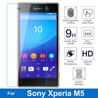 9H ฟิล์มกระจกนิรภัยกันรอยหน้าจอสําหรับ Sony Xperia M5 E5606 Lte E5643 E5633 E5603 E5653