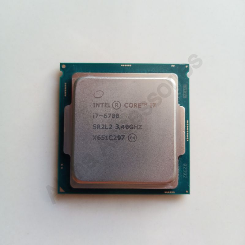 CPU Intel  i7-6700 3.4GHz
