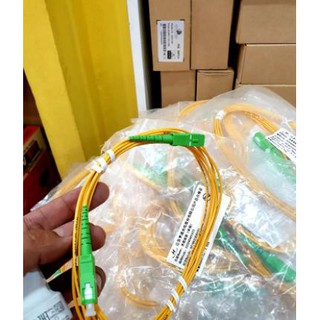 สาย Patch Cord SC To SC (สีเขียว) 3เมตร Single Mode สายสำเร็จ