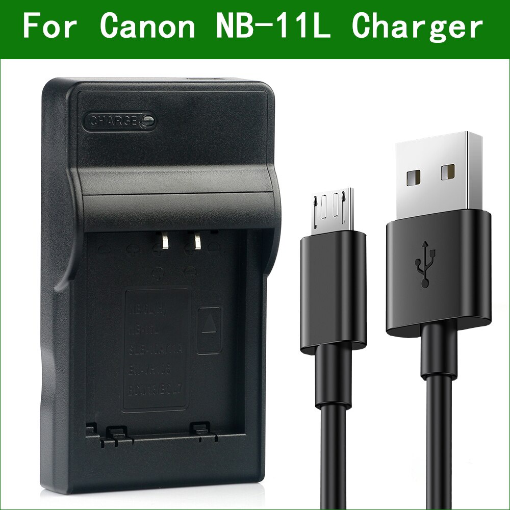 NB-11L NB-11LH NB 11L 11LH เครื่องชาร์จแบตเตอรี่ Micro USB สําหรับ Canon PowerShot SX420 คือ IXUS 19