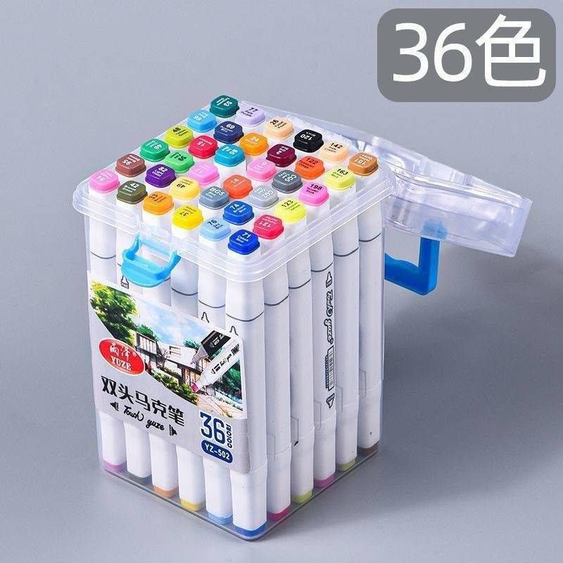 ปากกาไฮไลท์  Hilight ปากกา touch สองหัว สีเมจิก มาร์คเกอร์ ปากกาเน้นข้อความ สีสรรสวยงาม