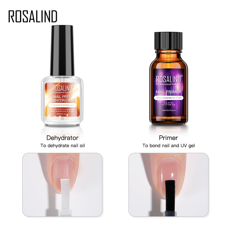 Rosalind Nail Dehydrator Primer Air Dry Gel Nail Polish