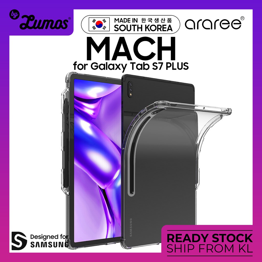 Araree Samsung Galaxy Tab S7 Plus & S8 Plus Mach Case
