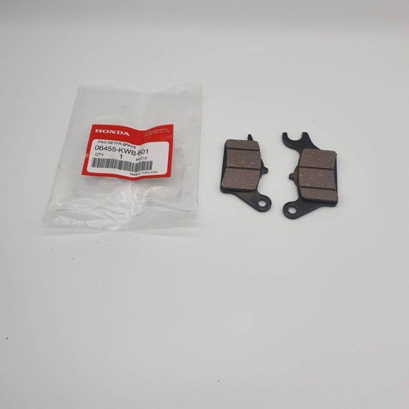 ผ้าเบรคหน้า เวฟ110i 06455-kwb-601