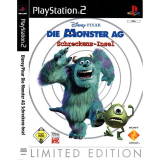 แผ่นเกมส์ Disney Pixar Die Monster AG Schreckens Insel PS2 Playstation2 คุณภาพสูง ราคาถูก