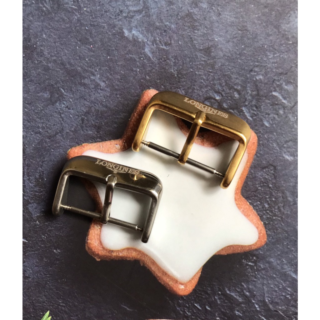 Longines Watch Buckle - Logo Metal Buckle สําหรับสายหนัง Longines watch