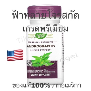 🌿exp.12/2023 ของแท้100%จากUSA🌿Nature’s way andrographis ฟ้าทลายโจรเกรดพรีเมียม