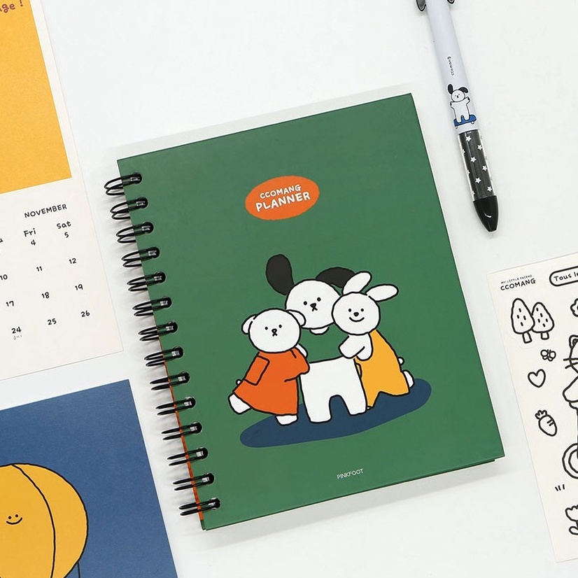 *พร้อมส่ง* Ccomang Planner (undated) แพลนเนอร์รายสัปดาห์ไม่ระบุวันที่