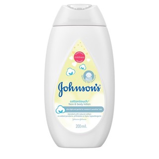 Johnsons Cotton Touch Face &amp; Body Lotion 200 ml