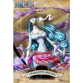 โมเดลดาบ อัตราส่วน 名刀白魚 BIG MOM  LINLIN Amande CHARLOTTE 1:6 ดาบ จาก One Piece (เหล็ก) แดรคูลมิฮอว์ค 26cm