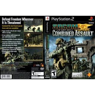 SOCOM U.S. Navy SEALs Combined Assault แผ่นเกมส์ PS2