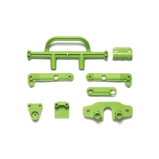 TAMIYA 47408 WR-02CB M PARTS (BUMPER) (YELLOW GREEN)