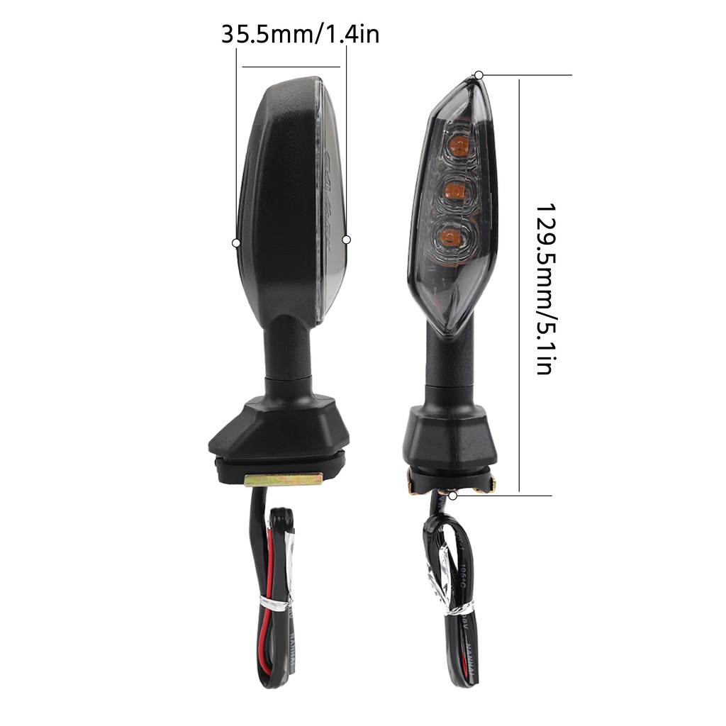 EBTOOLS Blinker Adapter Für Kawasaki Z125 Z250 Z300 Z650 Z900 - Einfacher Blinkerwechsel