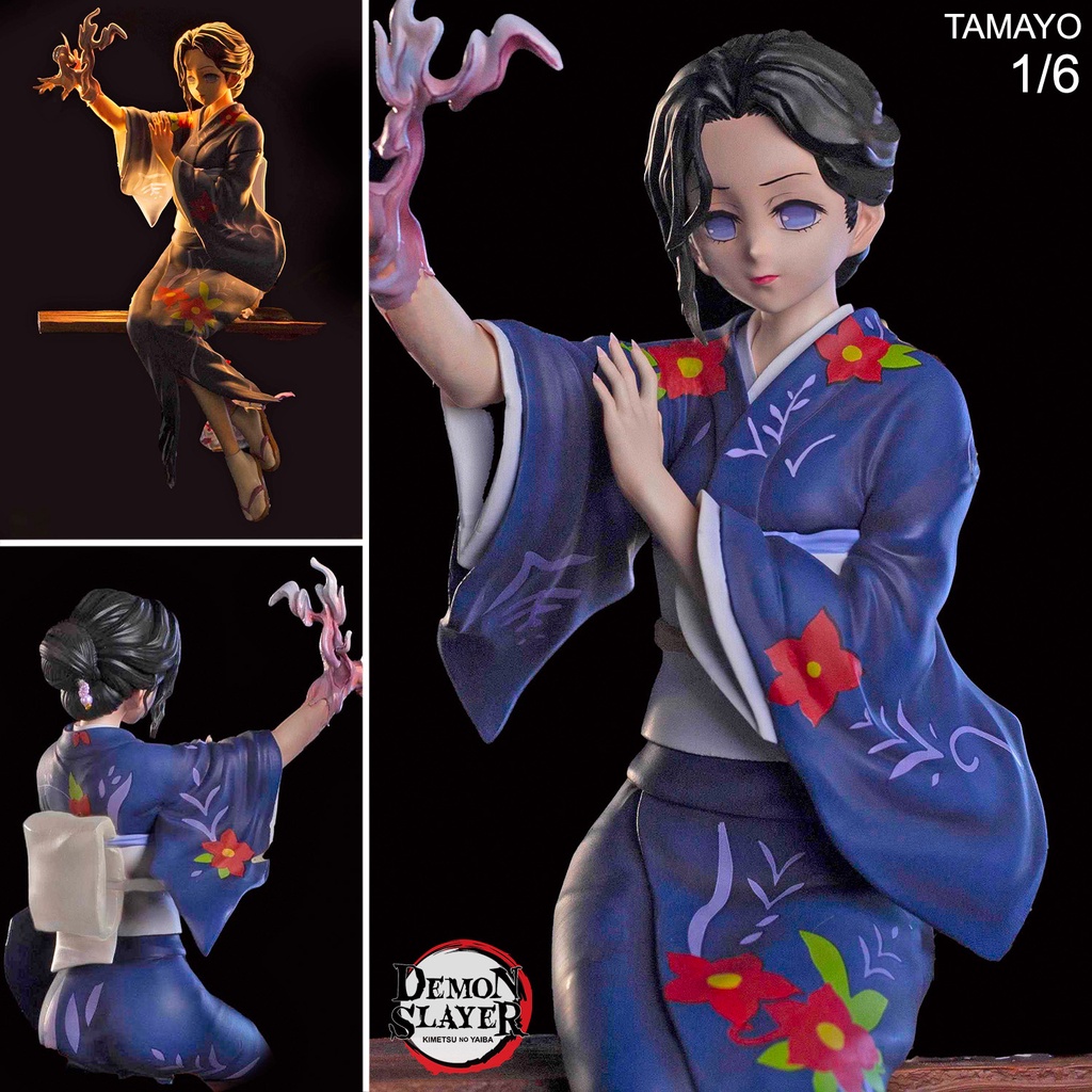 Figure ฟิกเกอร์ Magic Cube Studio Demon Slayer Kimetsu no Yaiba ดาบพิฆาตอสูร Tamayo ทามาโยะ 1/6 Resi