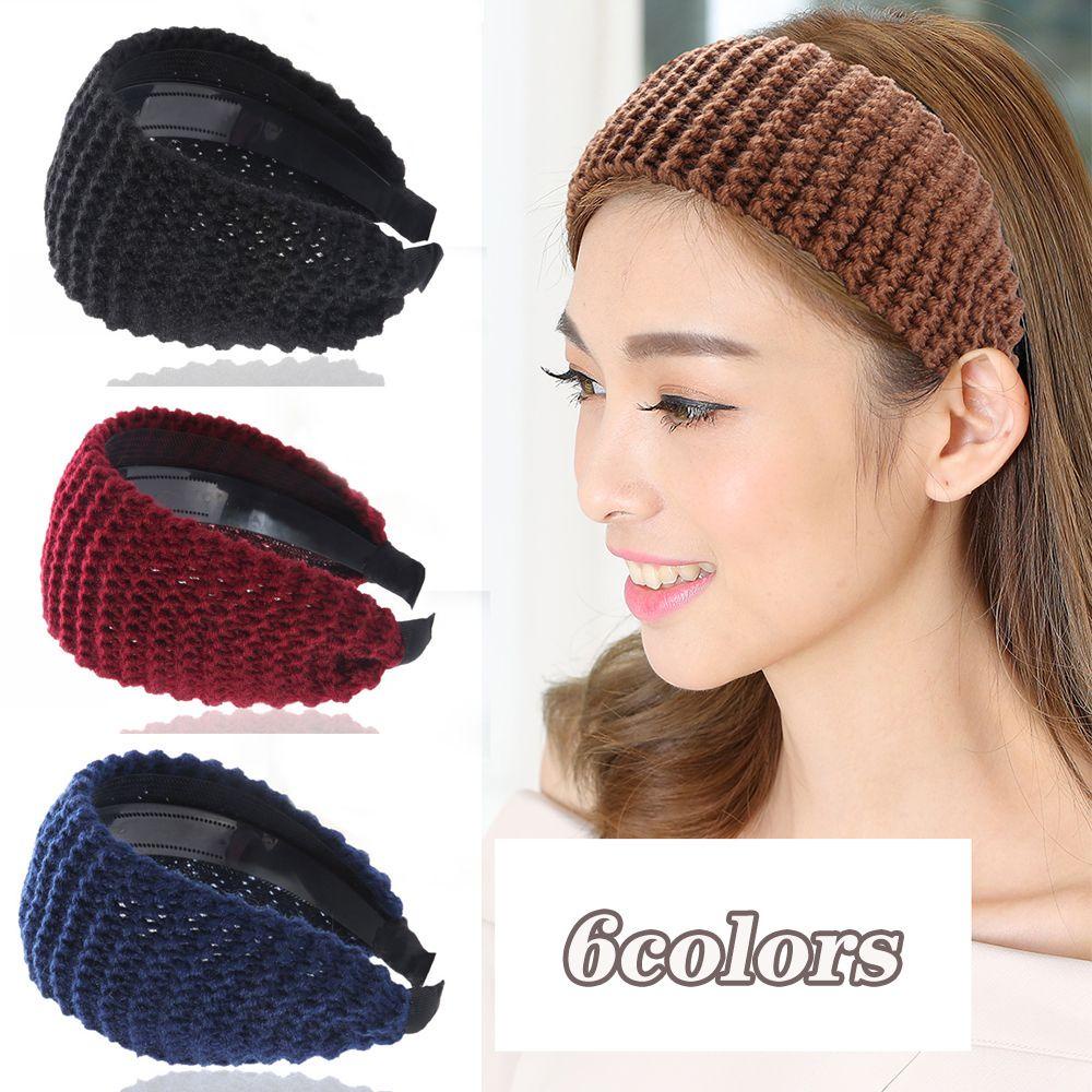 เข็มขัดผมจากขนสัตว์สำหรับผู้หญิง สไตล์คาดศีรษะ กันลมหนาว - รูปที่ 4