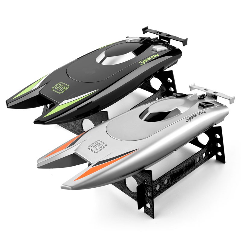 2.4g RC เรือ 25 กม./ชม.เรือแข่งความเร็วสูง 2 ช่องมอเตอร์คู่รีโมทคอนโทรลเรือสําหรับเด็กผู้ใหญ่แข่งเรือ