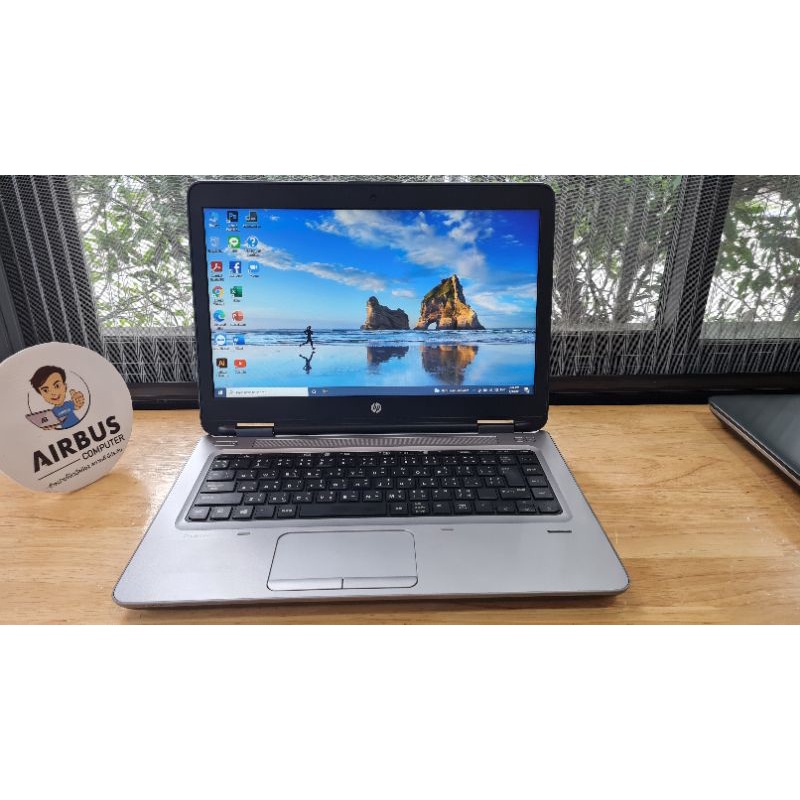 HP ProBook645G2 แรม8 m.2ssd256