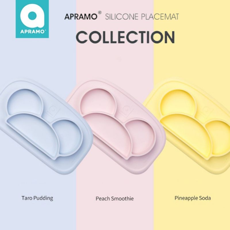 Apramo Silicone placemat จานซิลิโคน Apramo