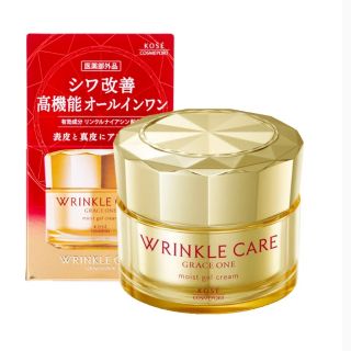 พรีเมี่ยม kose grace one wrinkle care all in one moist gel cream 100g.