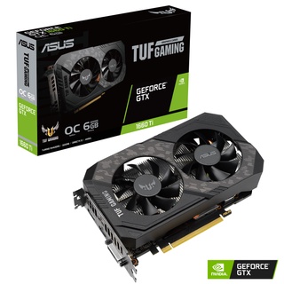 ASUS TUF Gaming GeForce GTX 1660 Ti EVO OC Edition 6GB GDDR6 ( VGA การ์ดจอ ) สินค้าใหม่ ประกันศูนย์