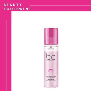 สเปรย์บำรุงผม แบบไม่ต้องล้างออก Schwarzkopf BC Bonacure PH4.5 Color Freeze Spray conditioner 200ml.