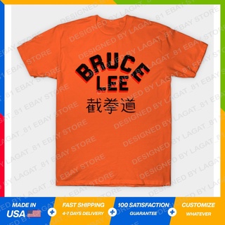 เสื้อยืด พิมพ์ลาย Bruce-Lee Jeet-Kune-Do China Words เหมาะกับของขวัญ สําหรับแฟนคลับS-5XL