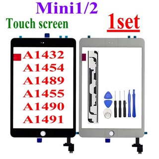 【 กาว &amp; เครื่องมือ 】เซนเซอร์หน้าจอสัมผัสดิจิทัล พร้อมปุ่มกด สําหรับ iP Mini 1 Mini 2 A1432 A1454 A1455 A1489 A1490 A1491 mini1 mini2