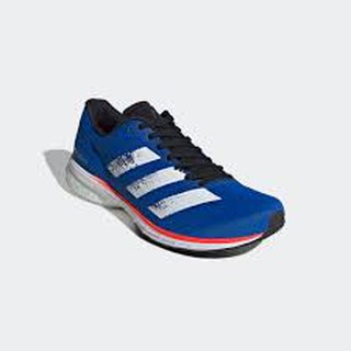 Adidas รองเท้า ADIZERO ADIOS 5 GLOW BLUE / CLOUD WHITE / SOLAR RED EG1197